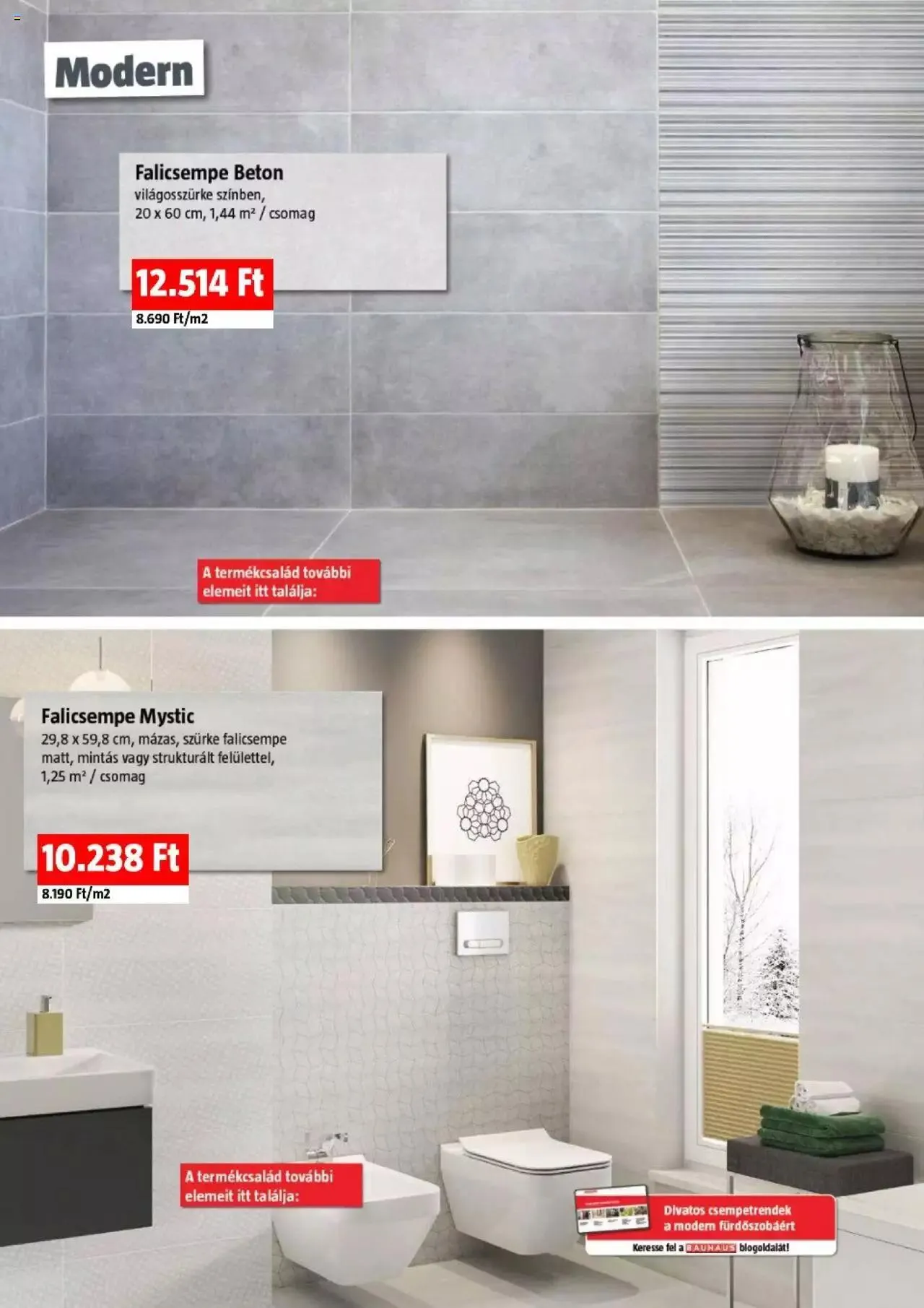 Katalógus Bauhaus - Csempék, padlólapok január 5.-tól december 31.-ig 2023. - Oldal 16