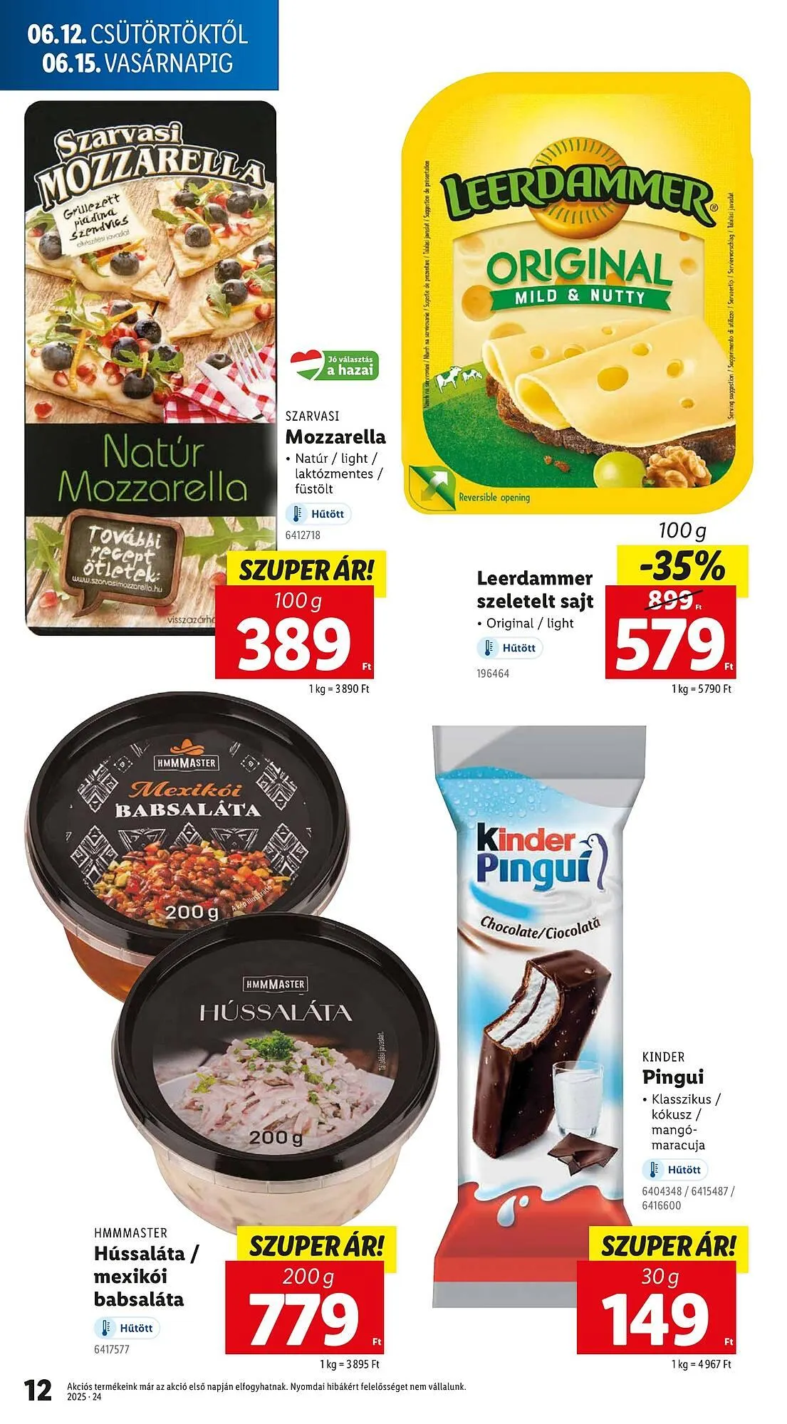 Katalógus Lidl akciós újság június 12.-tól június 18.-ig 2025. - Oldal 12