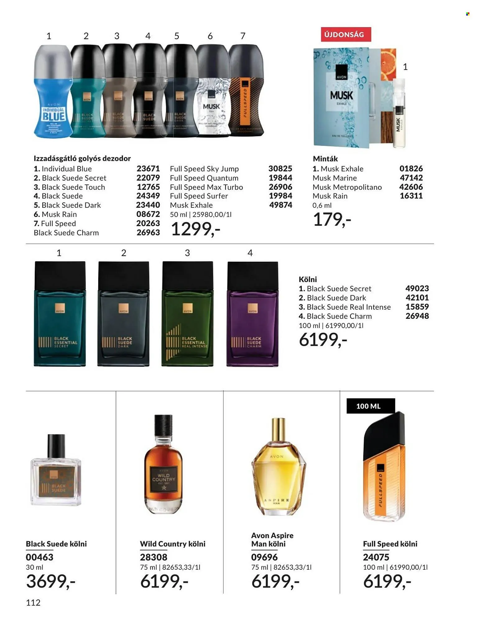 Katalógus AVON katalógus január 1.-tól január 31.-ig 2026. - Oldal 112