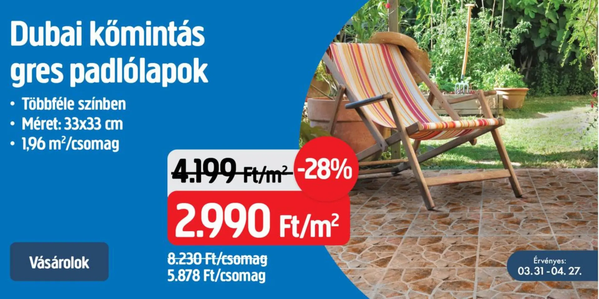 Katalógus Praktiker akciós újság március 31.-tól április 27.-ig 2026. - Oldal 1