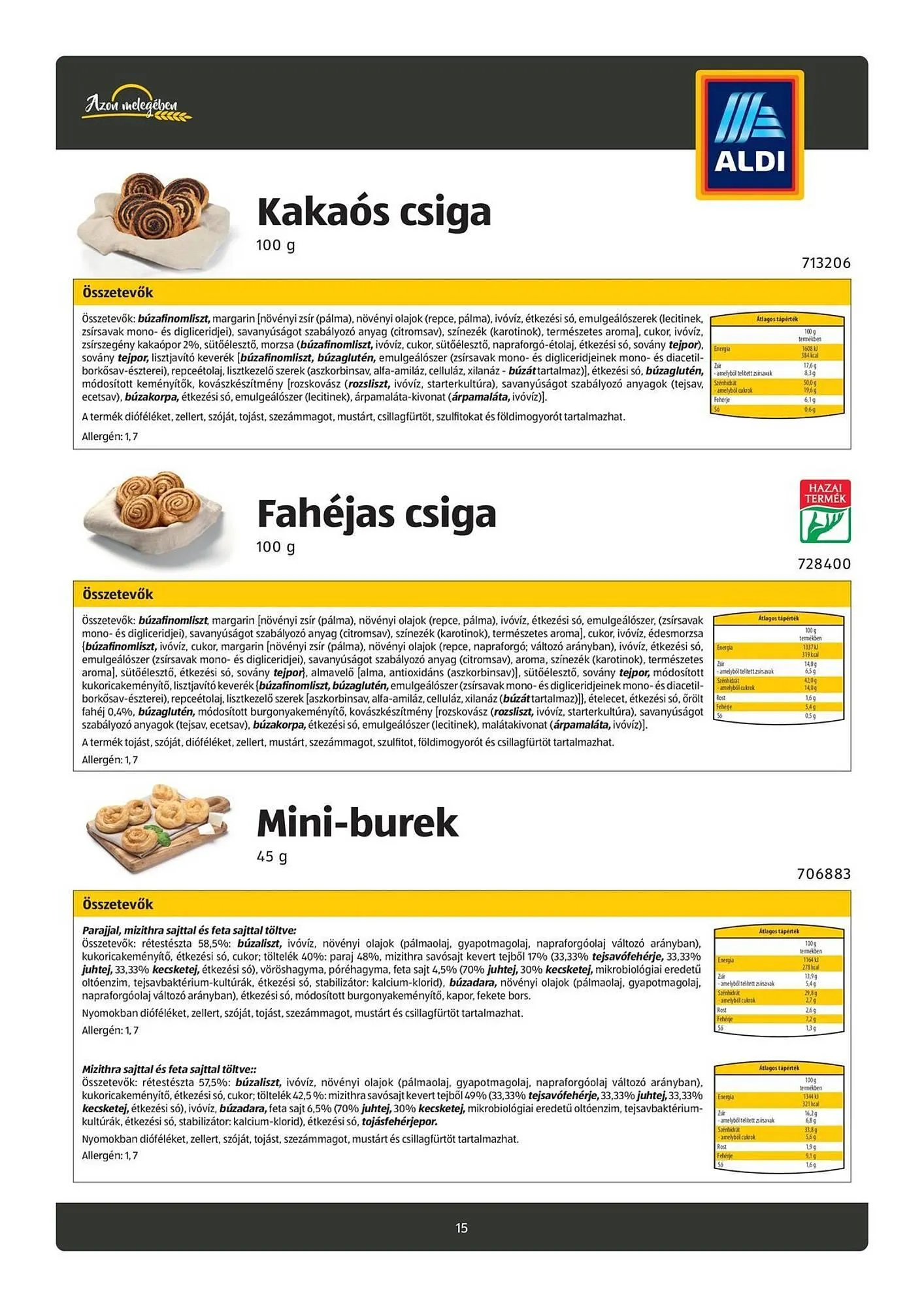 Katalógus ALDI akciós újság július 16.-tól január 20.-ig 2026. - Oldal 15