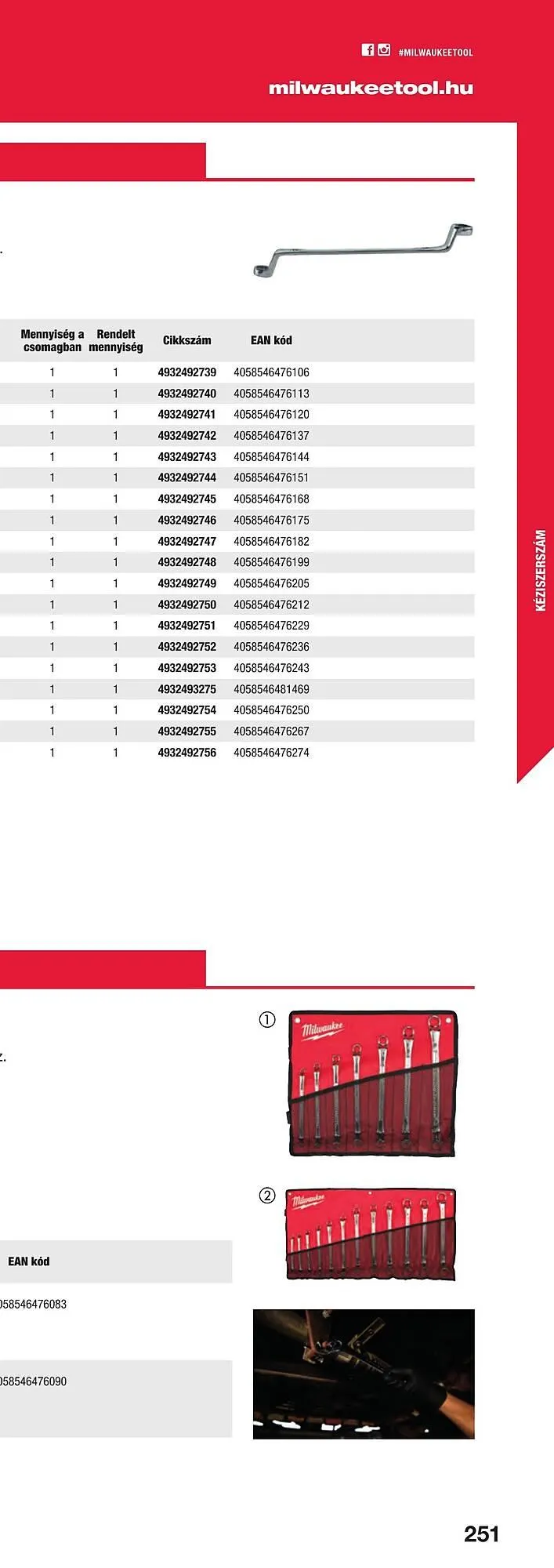 Katalógus Milwaukee akciós újság szeptember 16.-tól december 31.-ig 2025. - Oldal 501