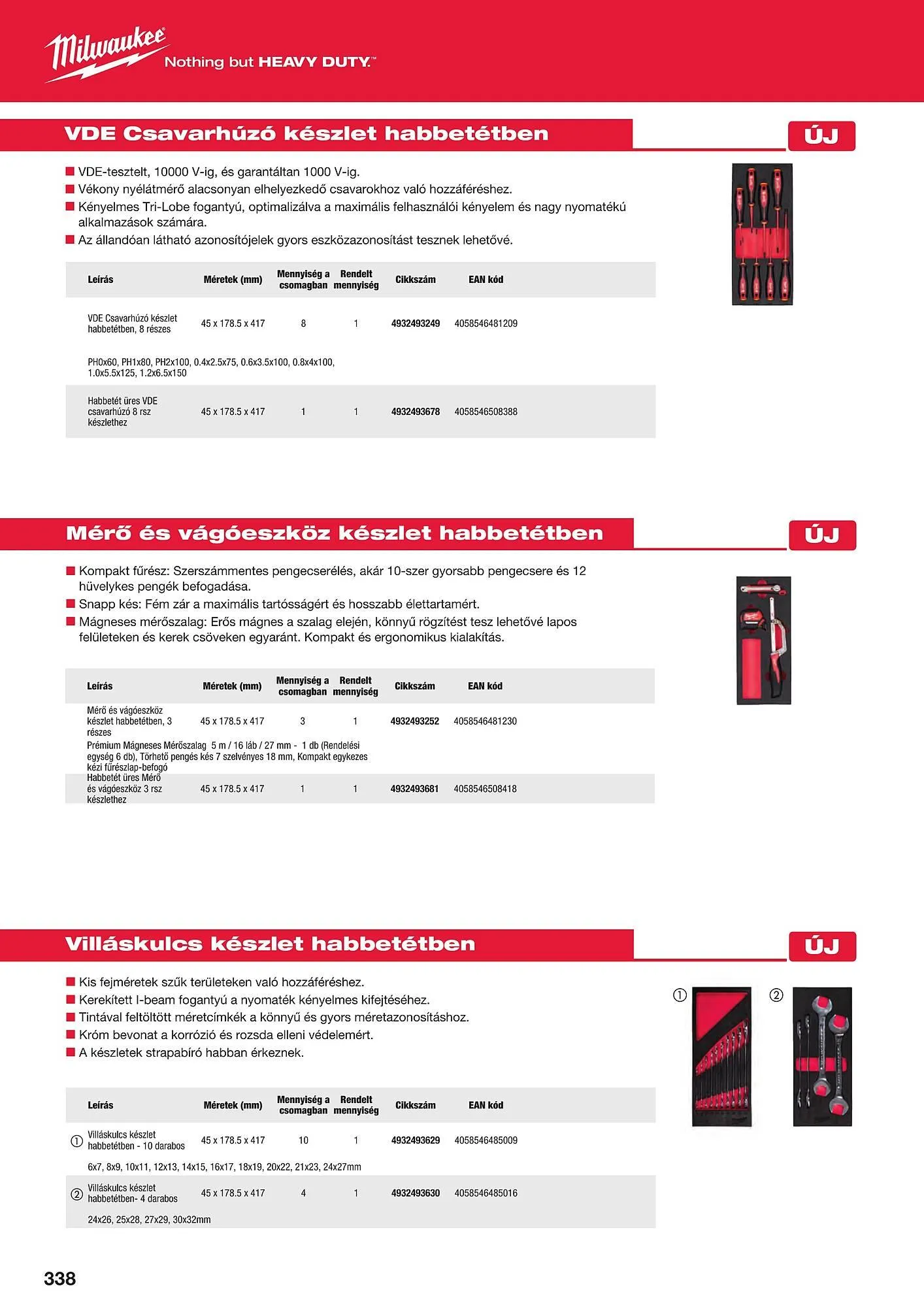 Katalógus Milwaukeetool akciós újság augusztus 14.-tól december 31.-ig 2024. - Oldal 338