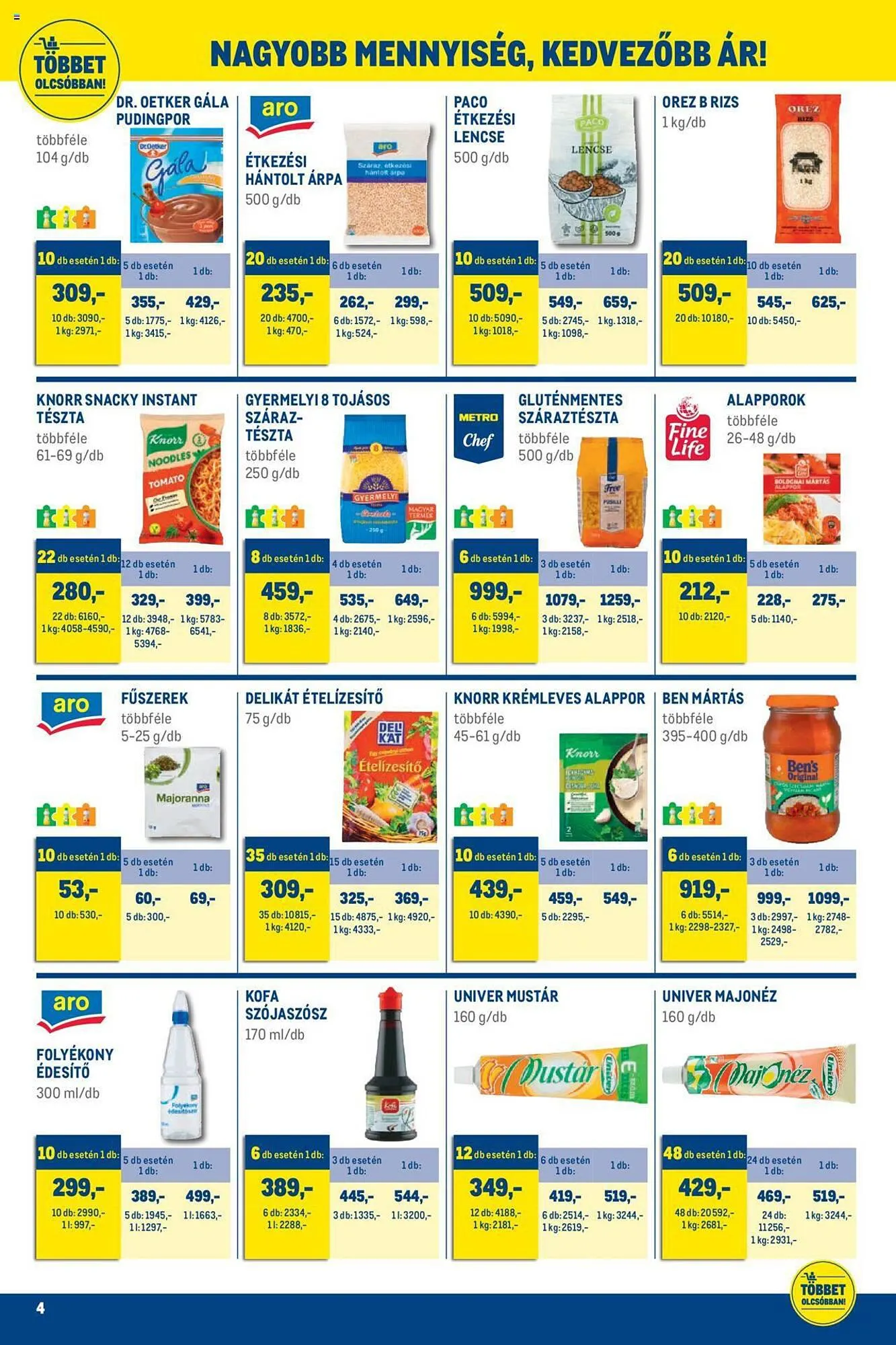 Katalógus Metro akciós újság szeptember 20.-tól október 17.-ig 2023. - Oldal 4