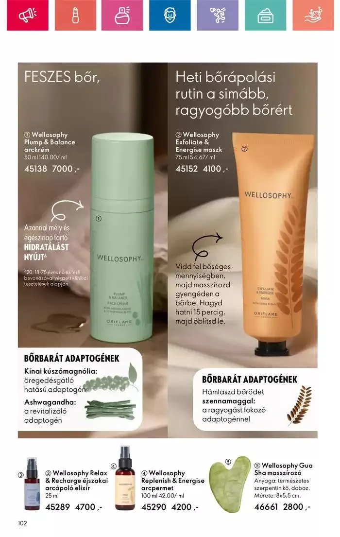 Katalógus ORIFLAME akciós október 20.-tól november 3.-ig 2024. - Oldal 102