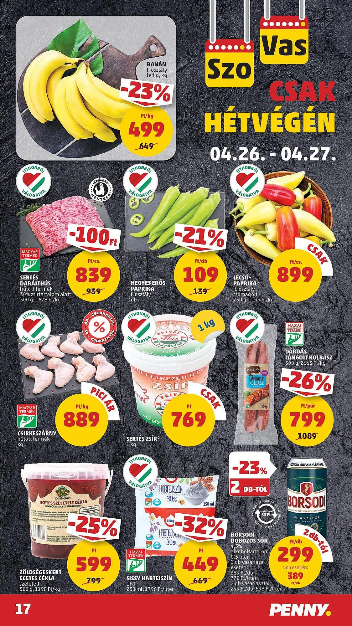 Katalógus PENNY akciós újság április 24.-tól április 29.-ig 2025. - Oldal 17