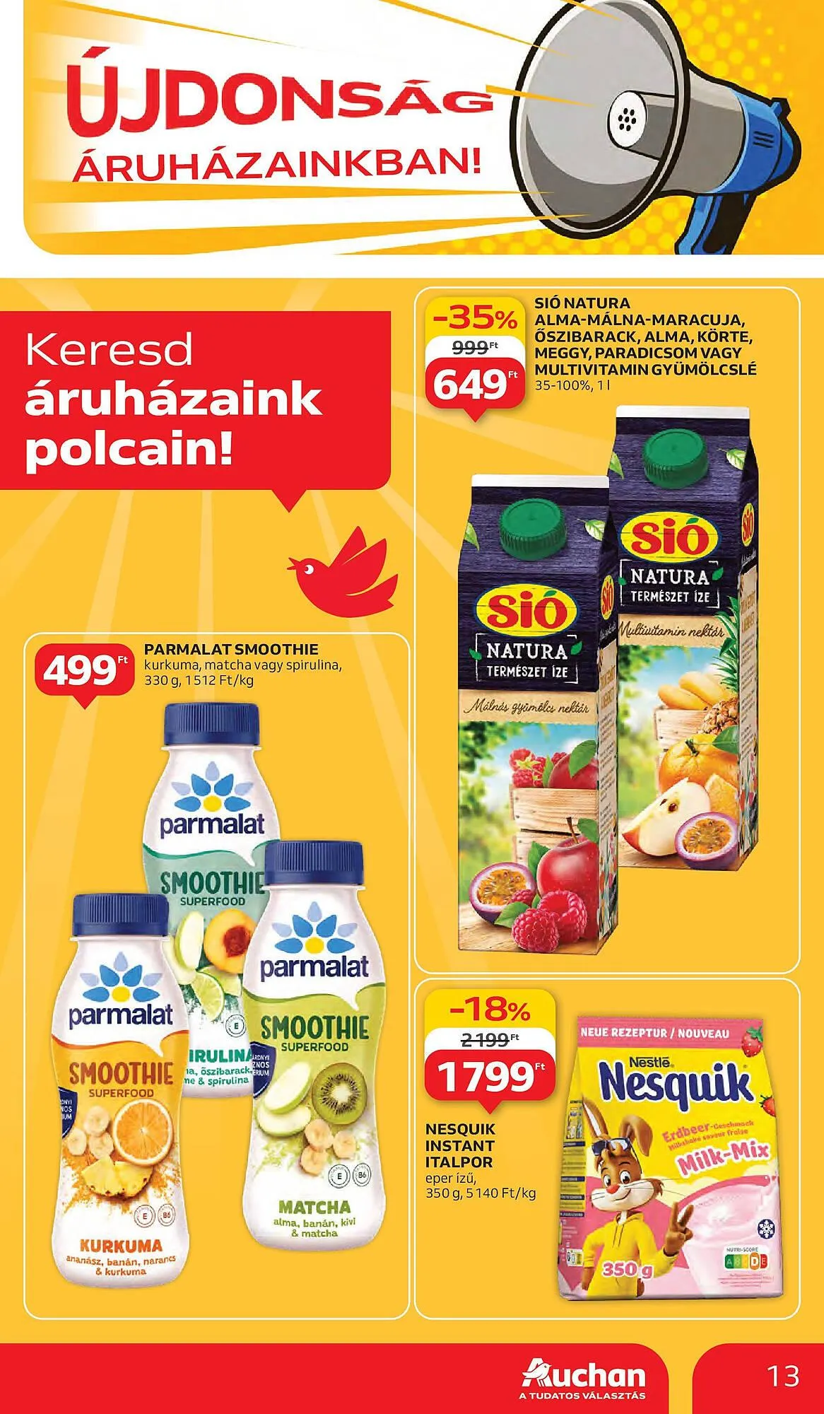 Katalógus Auchan akciós újság június 5.-tól június 11.-ig 2025. - Oldal 13