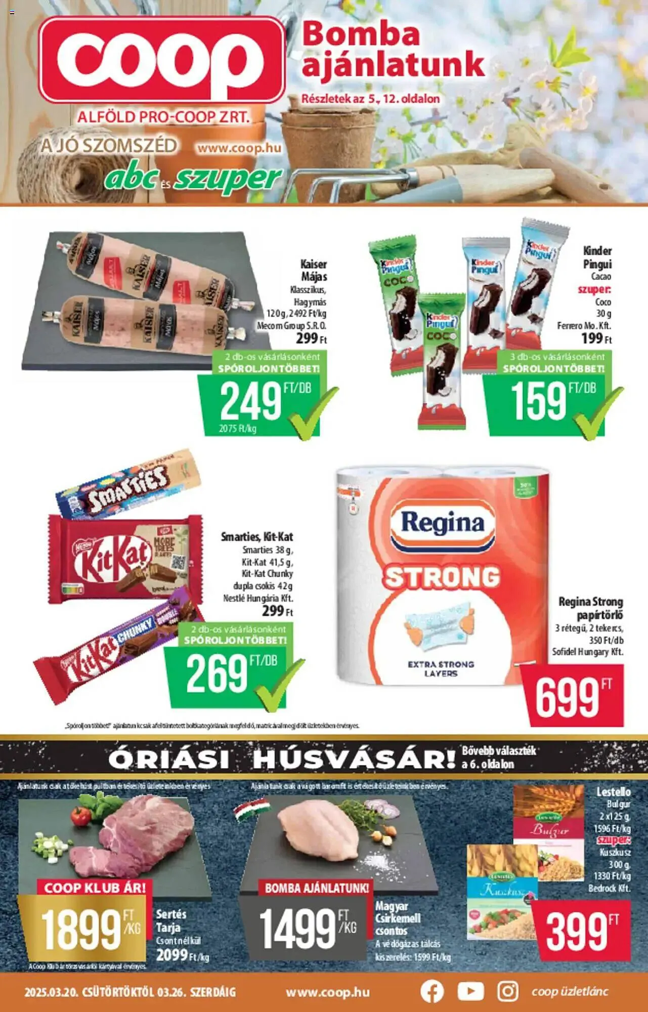 Katalógus Coop akciós újság március 20.-tól március 26.-ig 2025. - Oldal 1