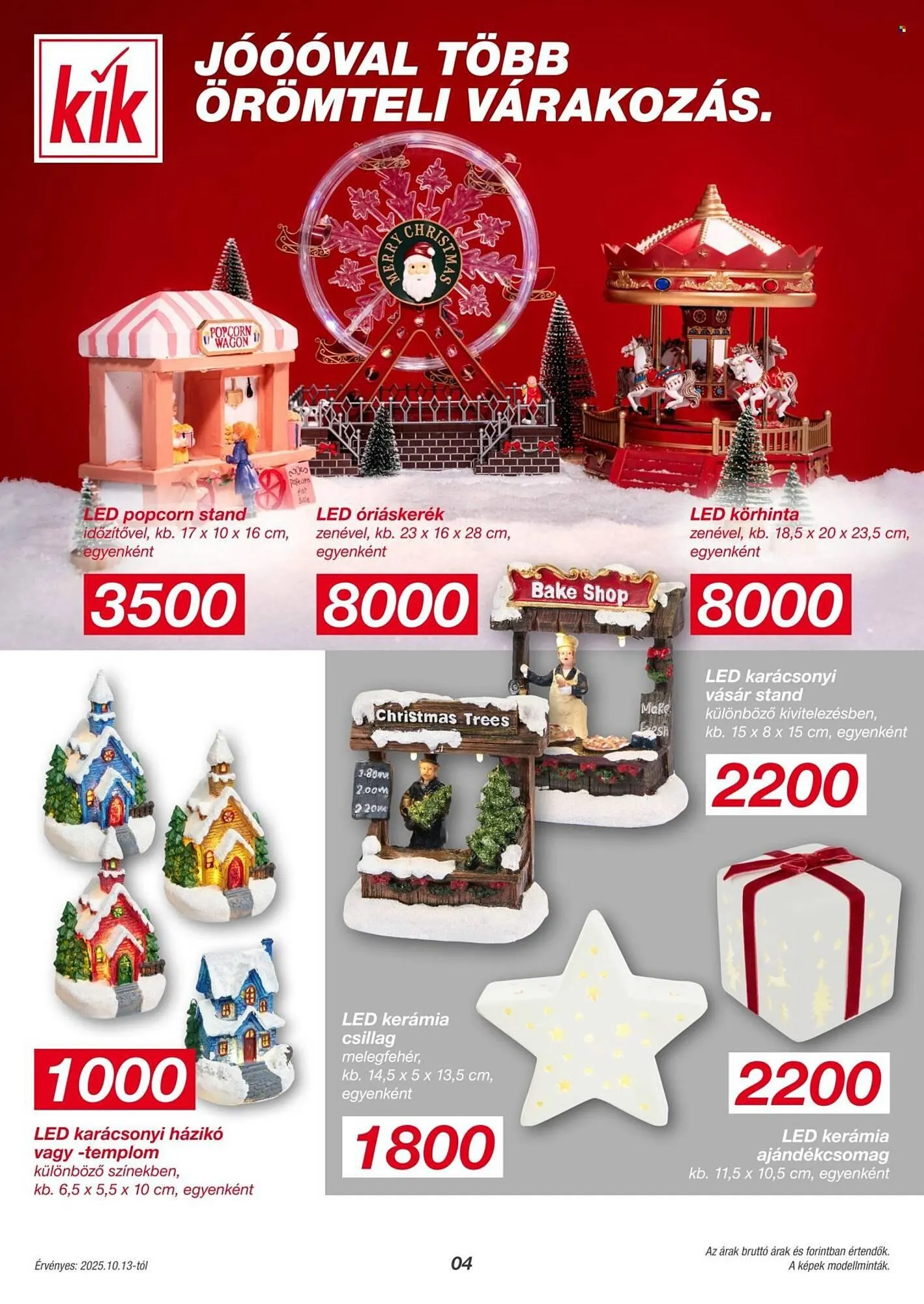 Katalógus Kik akciós újság október 9.-tól november 7.-ig 2025. - Oldal 4