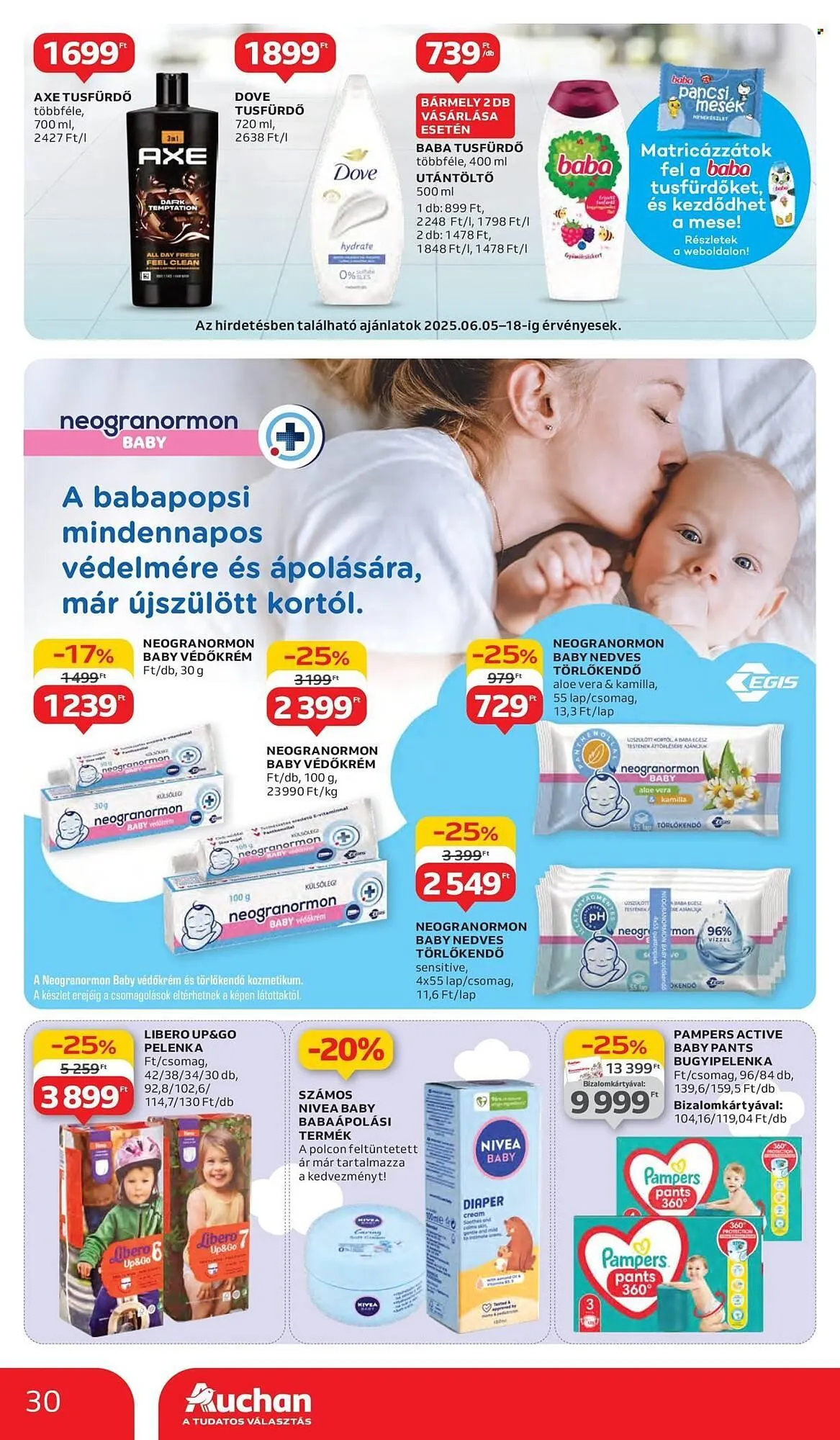 Katalógus Auchan akciós újság június 5.-tól június 11.-ig 2025. - Oldal 30