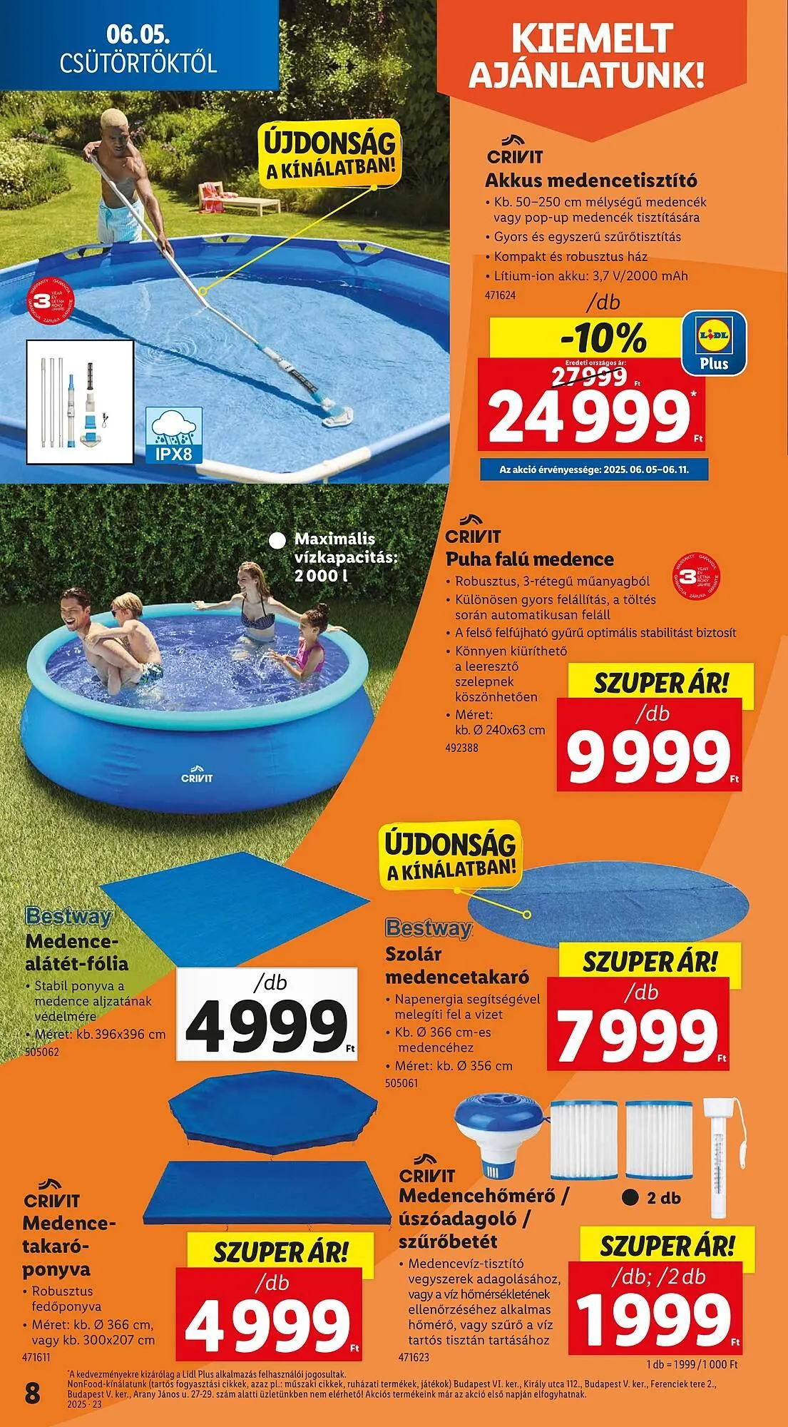 Katalógus Lidl akciós újság június 5.-tól június 11.-ig 2025. - Oldal 8