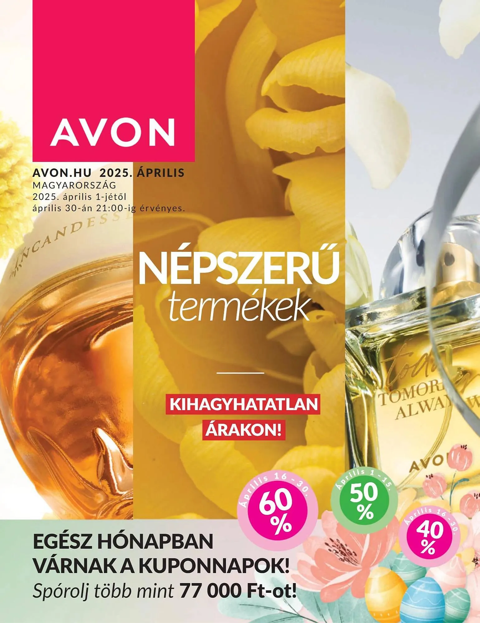 Katalógus AVON akciós újság április 1.-tól április 30.-ig 2025. - Oldal 1