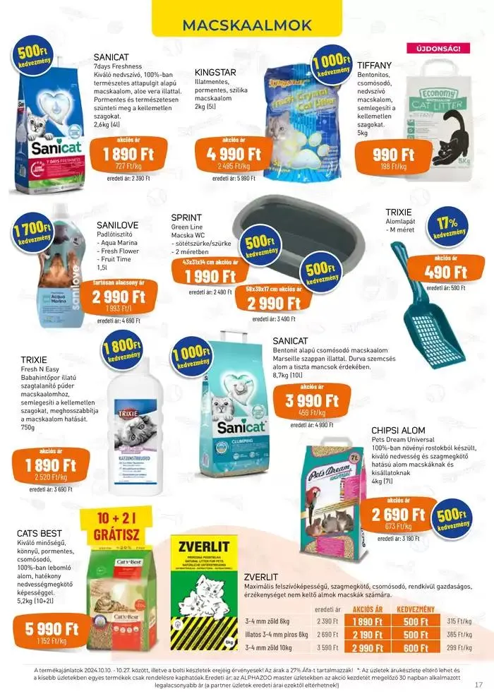 Katalógus Magazine Alphazoo október 21.-tól október 27.-ig 2024. - Oldal 17