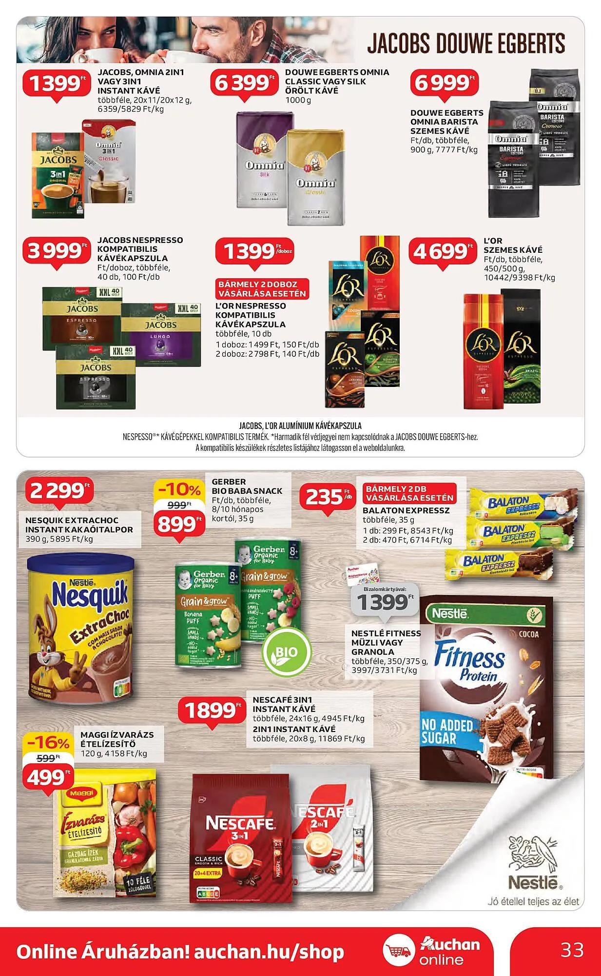 Katalógus Auchan akciós újság május 8.-tól május 14.-ig 2025. - Oldal 33