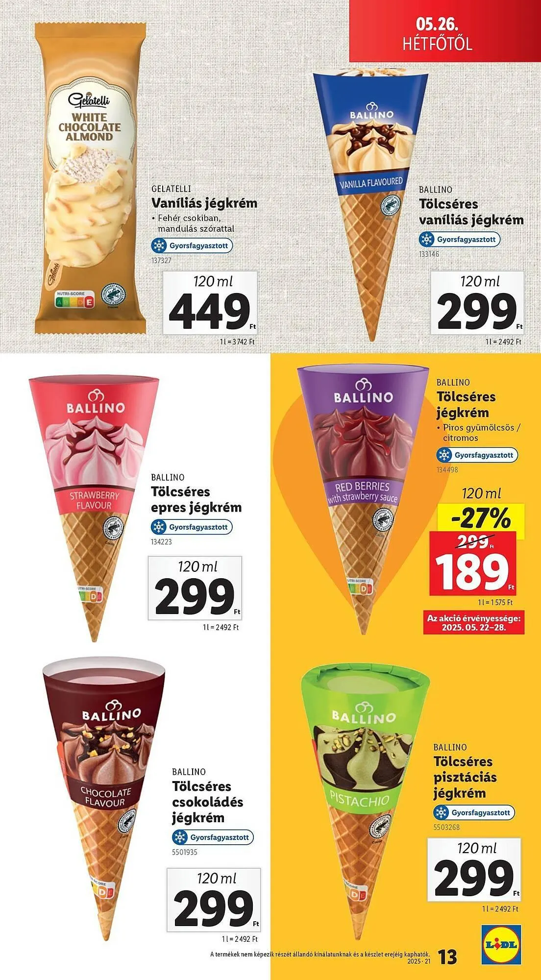 Katalógus Lidl akciós újság május 26.-tól június 19.-ig 2025. - Oldal 13