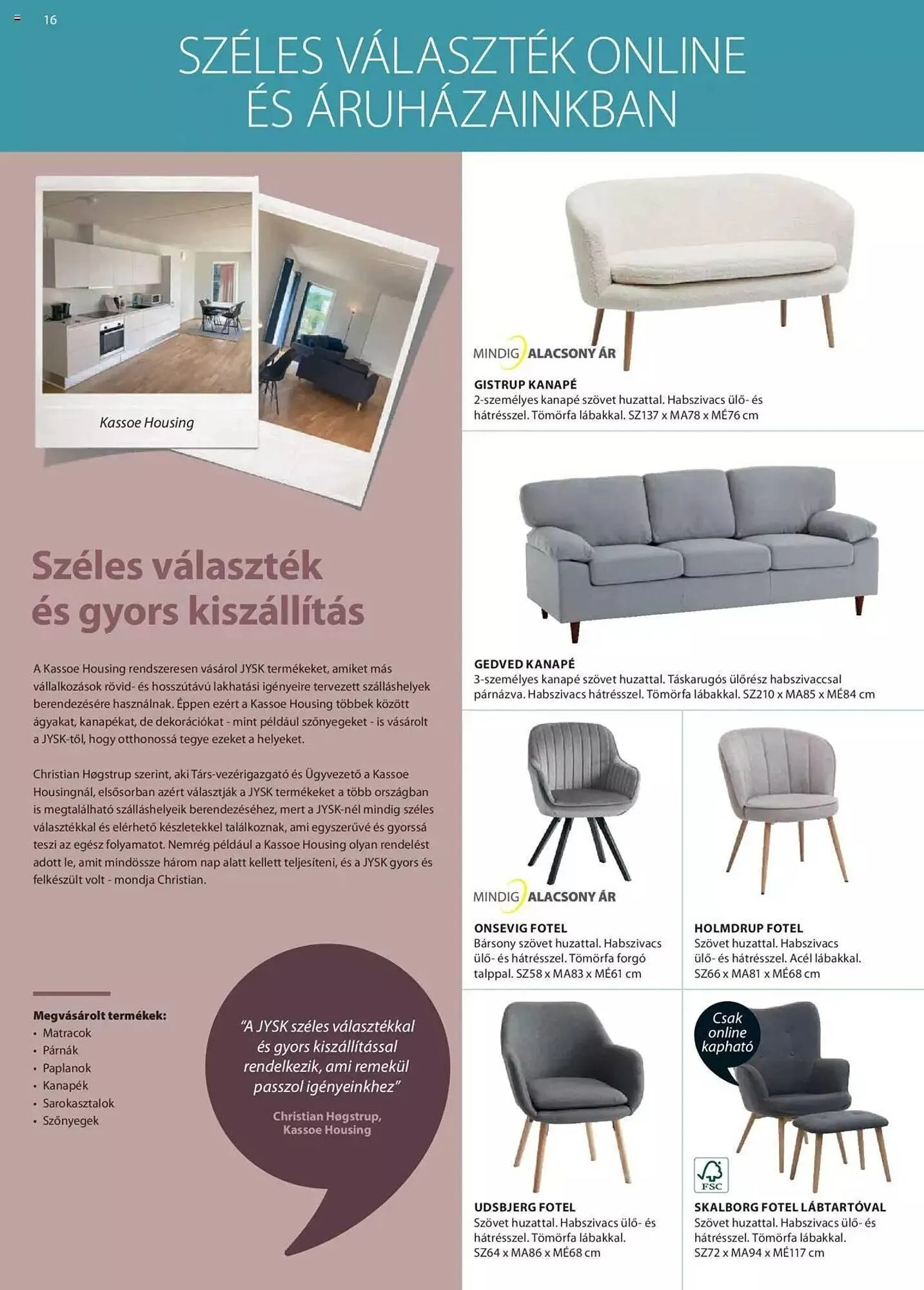 Katalógus JYSK akciós újság szeptember 1.-tól február 29.-ig 2024. - Oldal 16