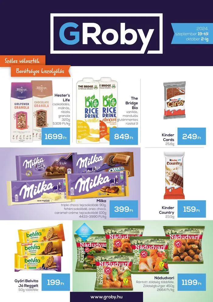 Katalógus Groby folder szeptember 19.-tól október 2.-ig 2024. - Oldal 1