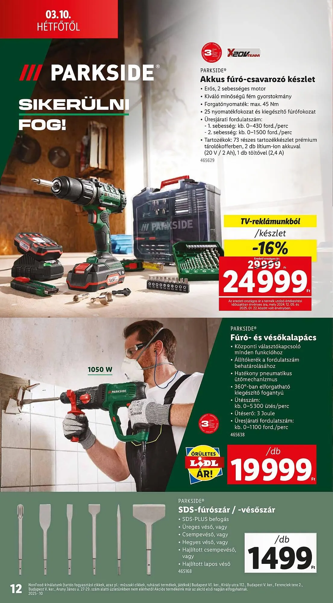 Katalógus Lidl akciós újság március 6.-tól március 19.-ig 2025. - Oldal 12