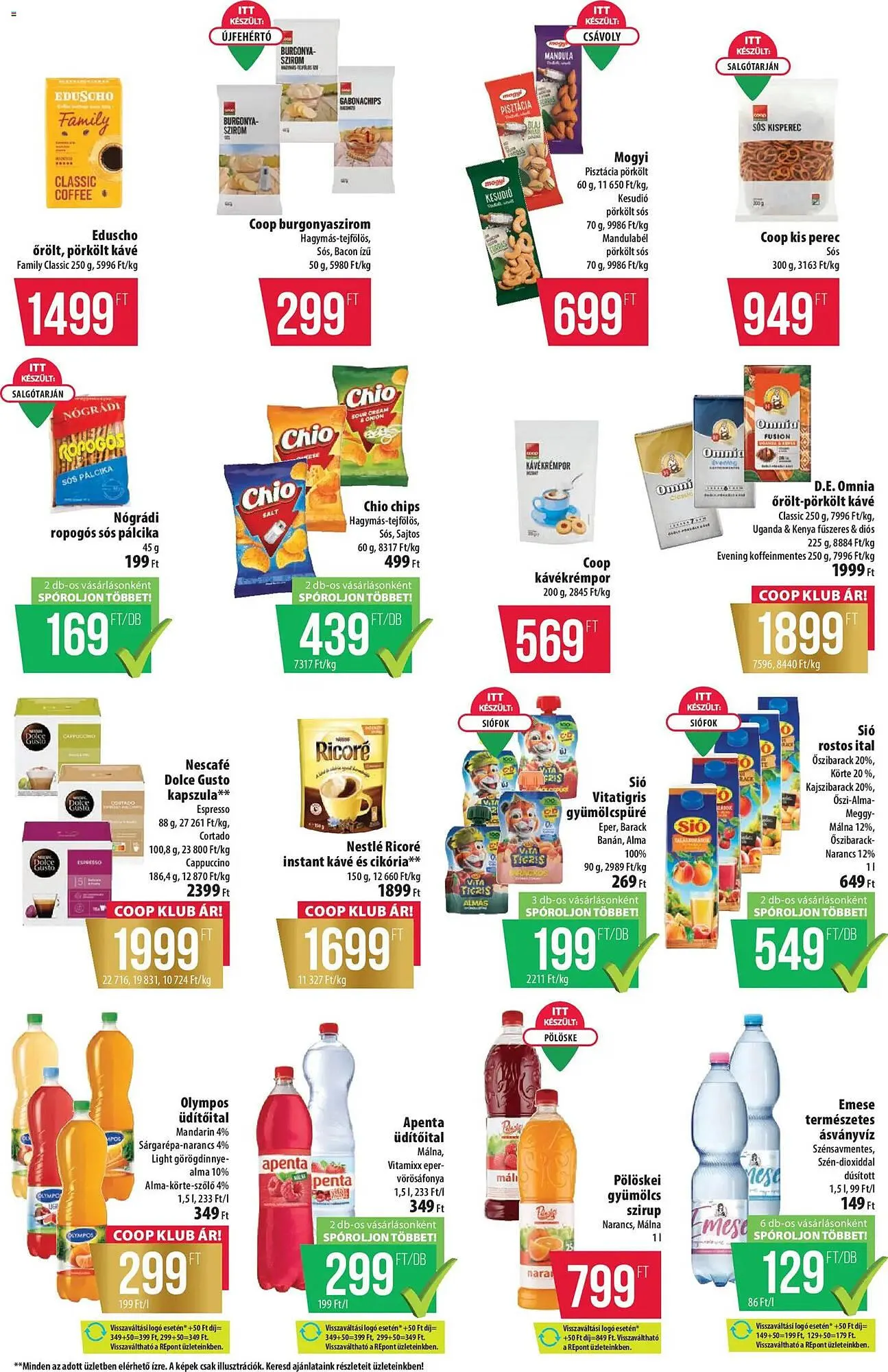 Katalógus Coop akciós újság április 2.-tól április 8.-ig 2026. - Oldal 9