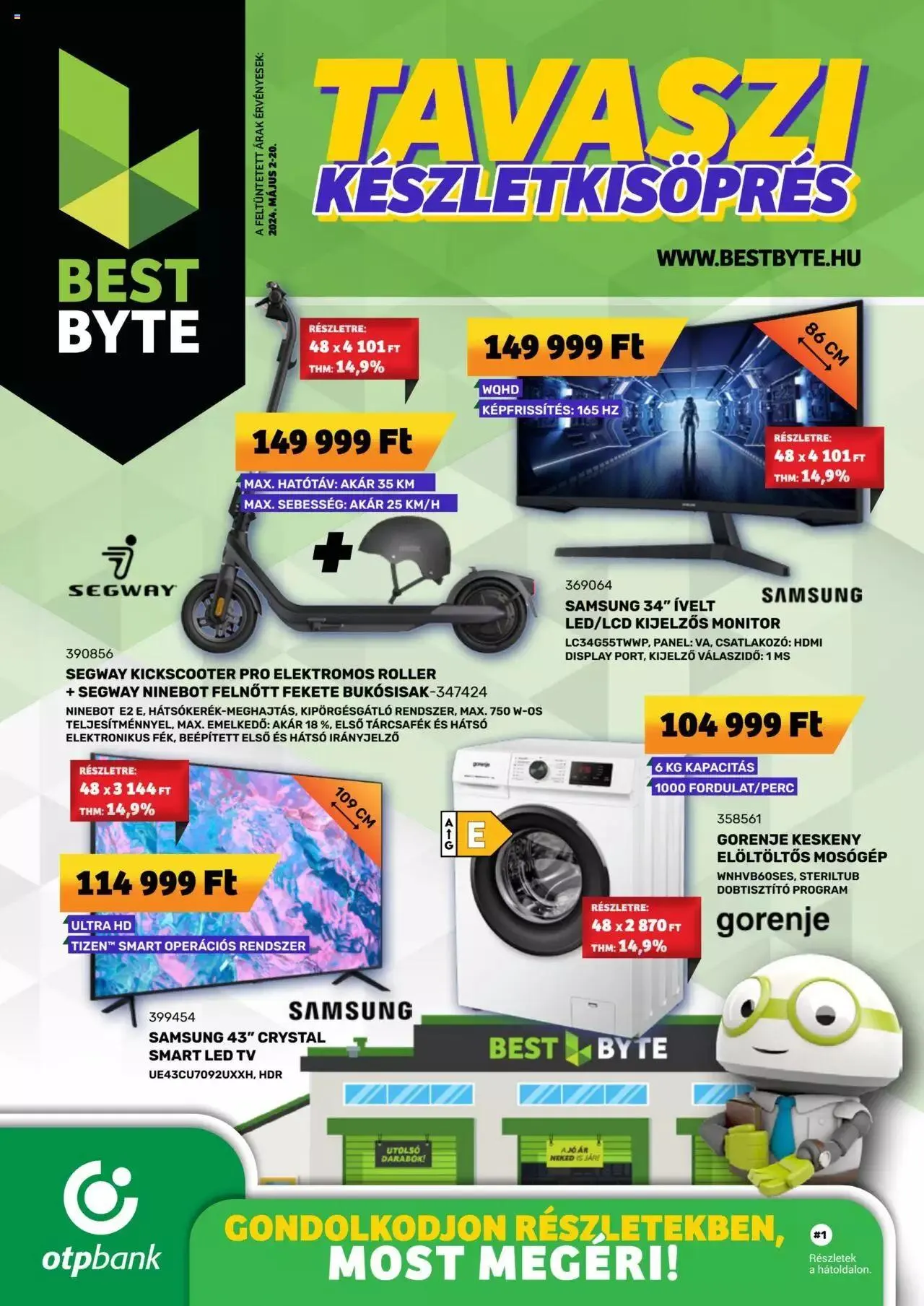 Katalógus Best Byte Akciós újság május 2.-tól május 20.-ig 2024. - Oldal 1