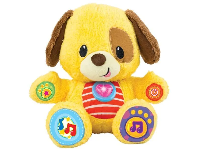 Winfun: Tanulj velem kutyus bébijáték - 25 cm