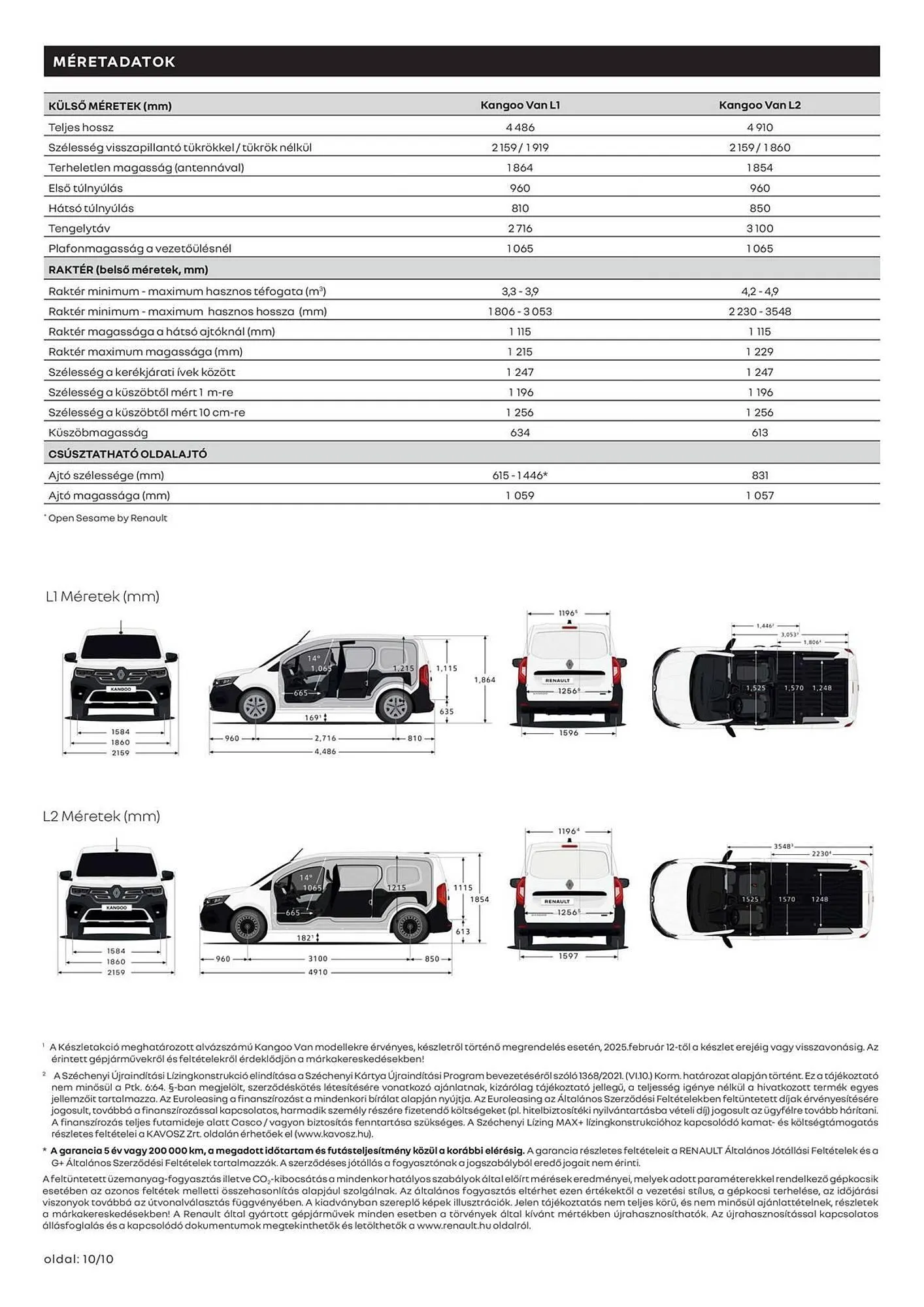 Katalógus Renault akciós újság március 11.-tól április 13.-ig 2025. - Oldal 10