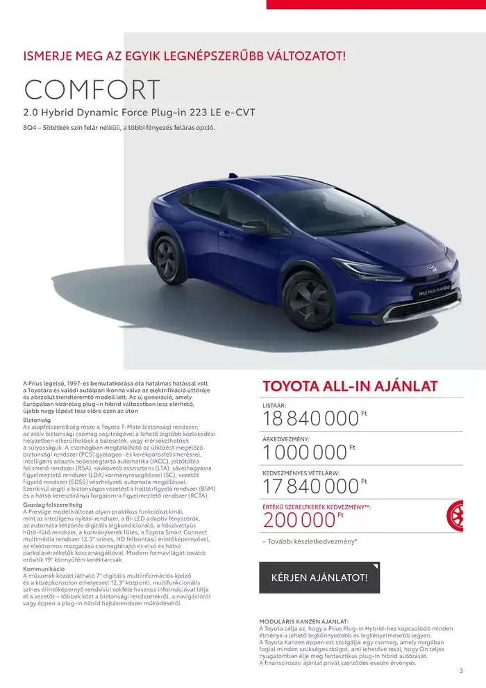 Katalógus Toyota Prius január 11.-tól január 11.-ig 2026. - Oldal 3