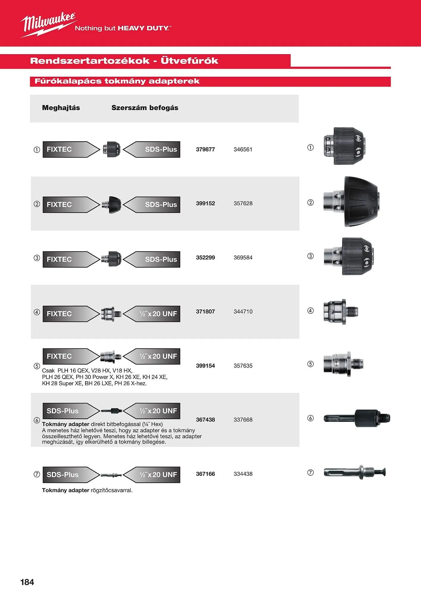 Katalógus Milwaukeetool akciós újság augusztus 14.-tól december 31.-ig 2024. - Oldal 184