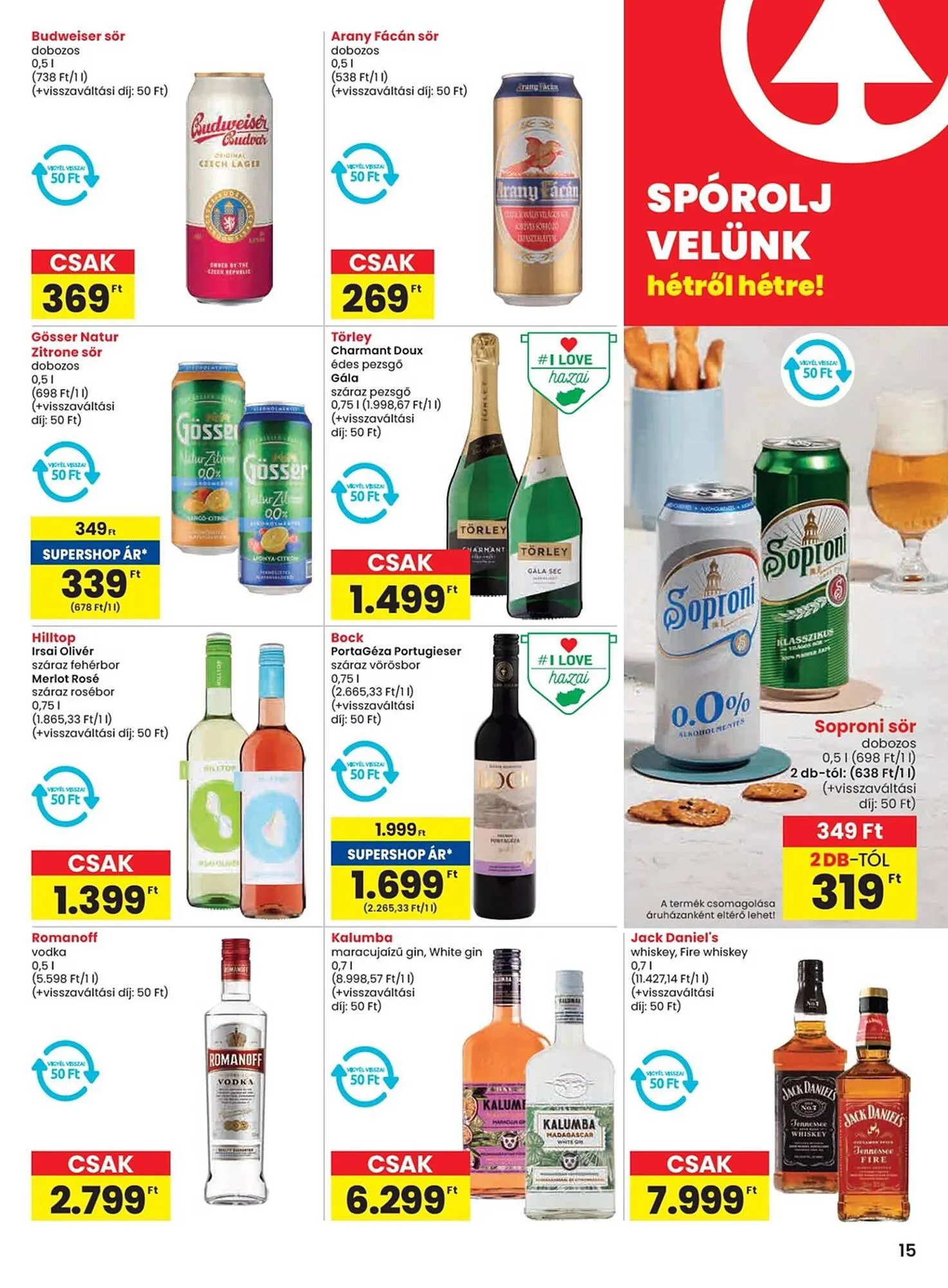 Katalógus Spar akciós újság május 15.-tól május 21.-ig 2025. - Oldal 15