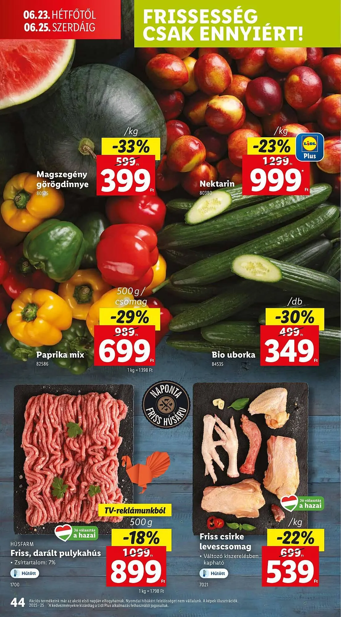 Katalógus Lidl akciós újság június 19.-tól június 25.-ig 2025. - Oldal 44