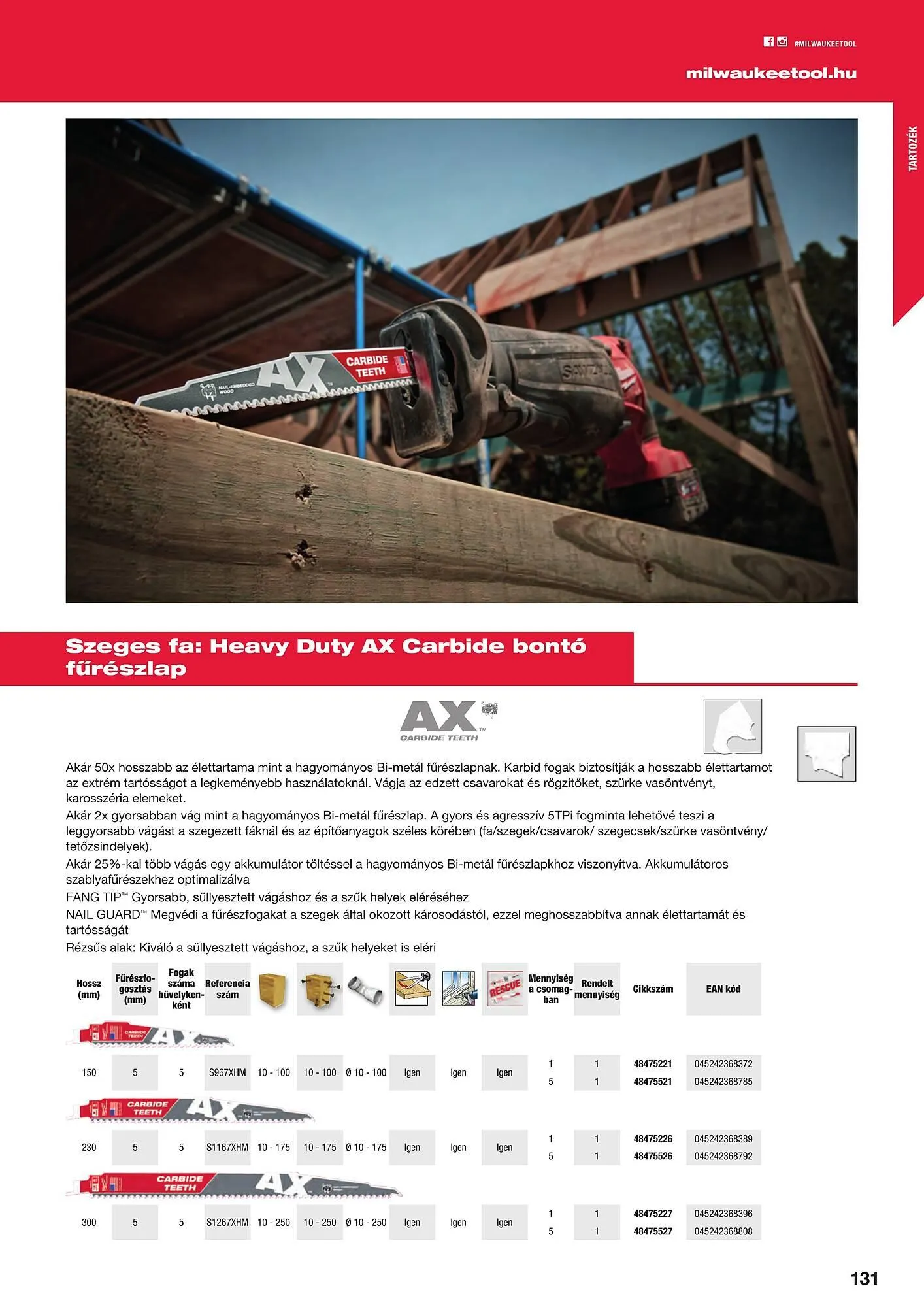 Katalógus Milwaukee akciós újság szeptember 16.-tól december 31.-ig 2025. - Oldal 131