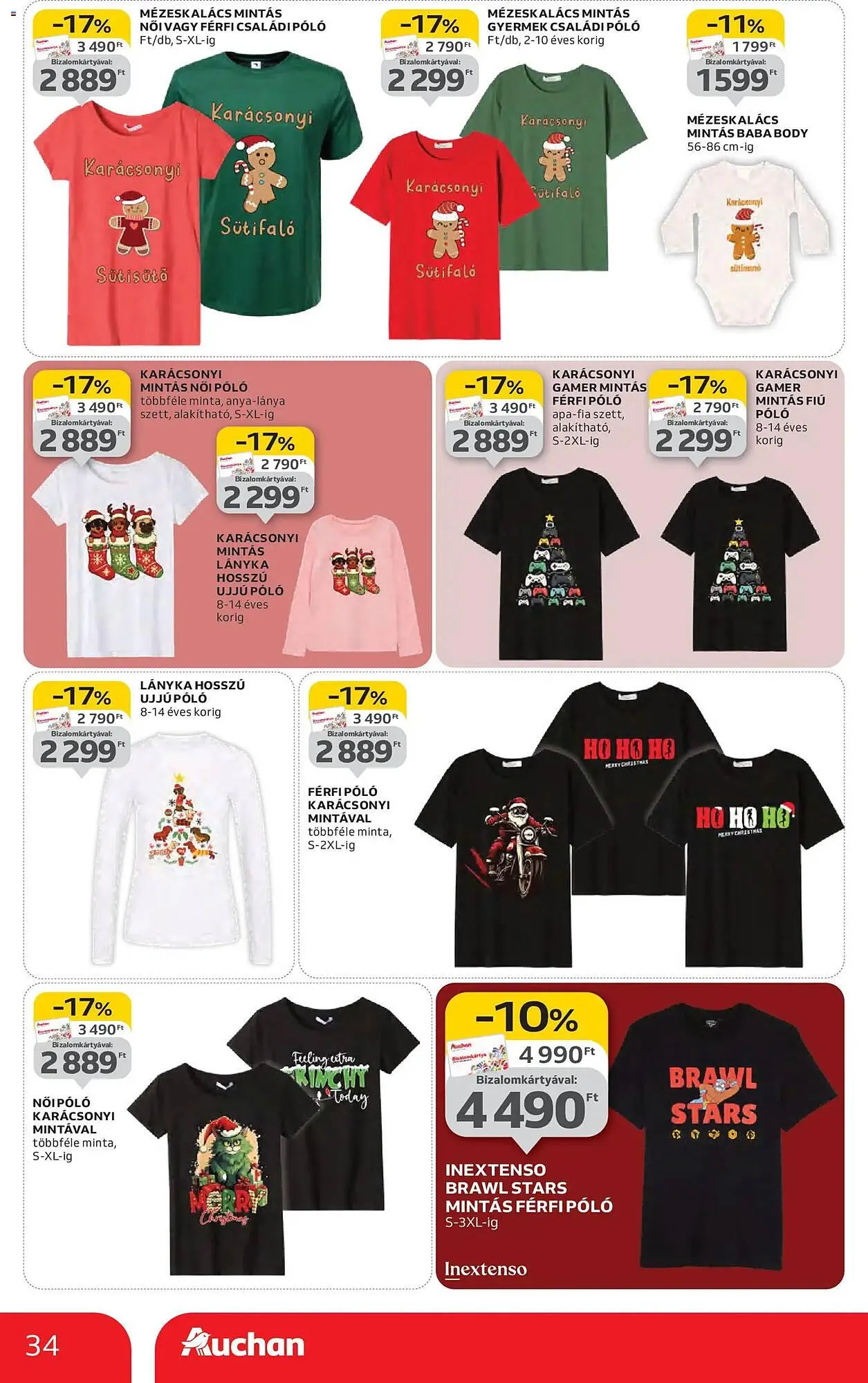 Katalógus Auchan akciós újság november 13.-tól december 24.-ig 2025. - Oldal 34