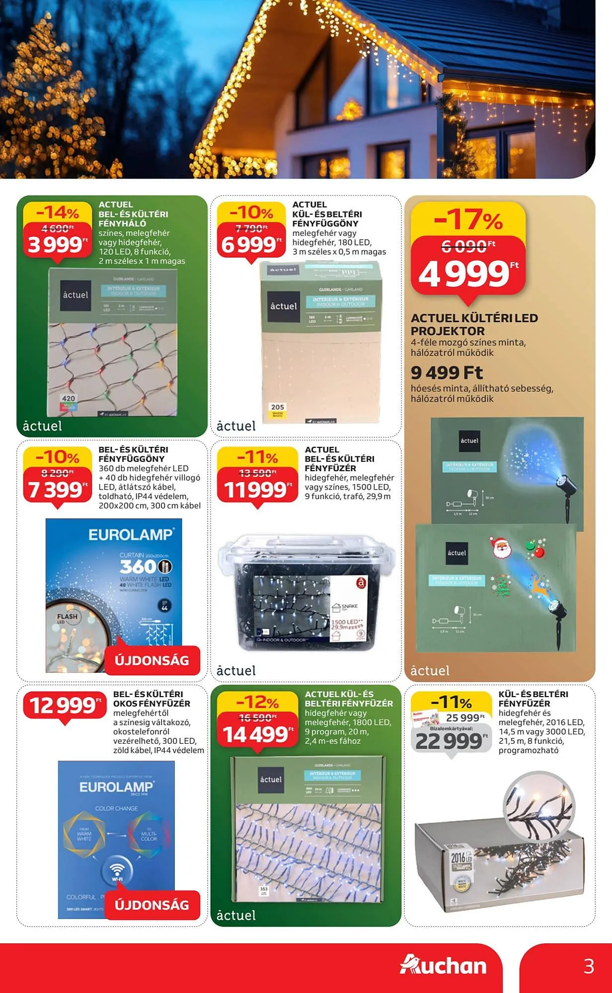 Katalógus Auchan akciós újság október 16.-tól november 26.-ig 2025. - Oldal 3