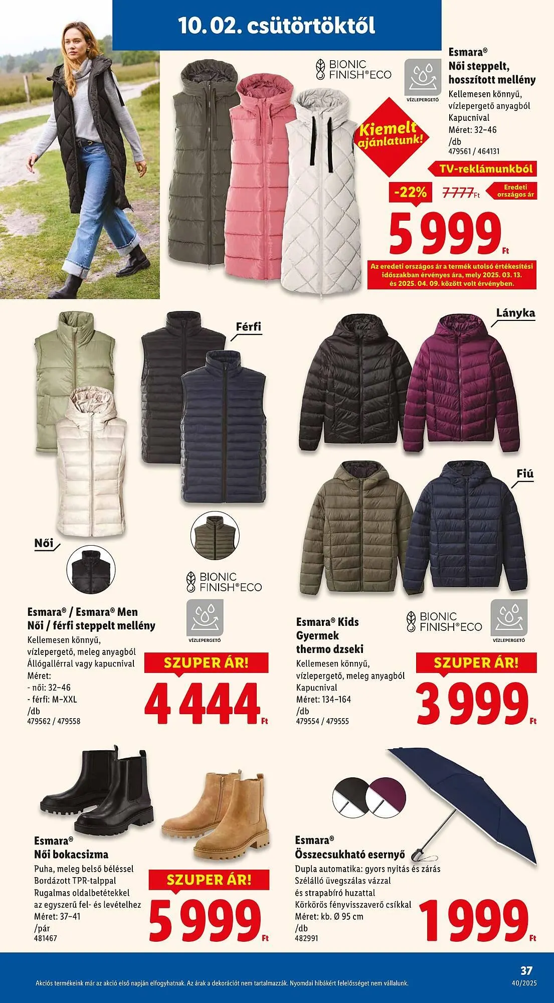 Katalógus Lidl akciós újság október 2.-tól október 8.-ig 2025. - Oldal 37