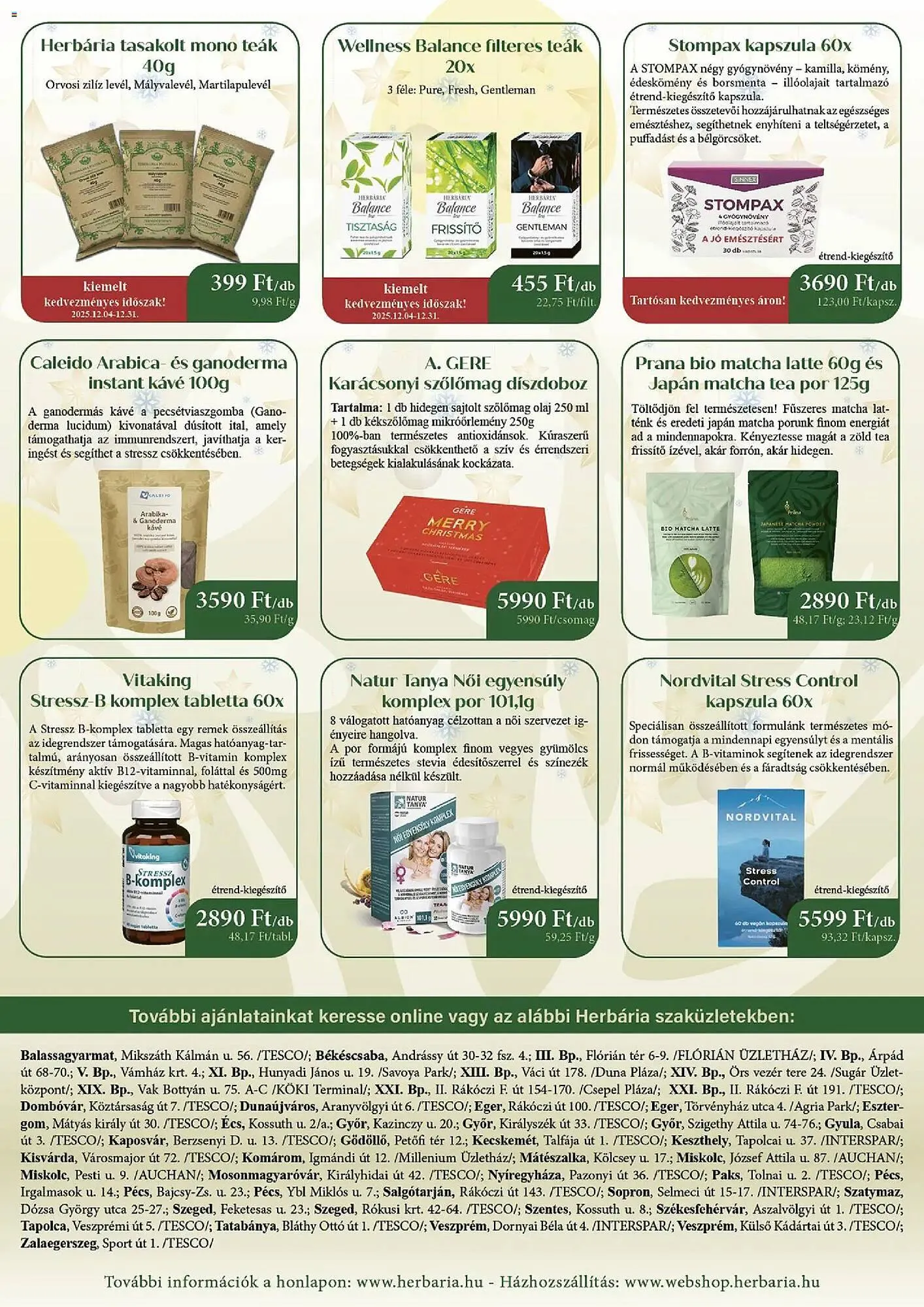 Katalógus Herbária akciós újság december 4.-tól december 18.-ig 2025. - Oldal 3