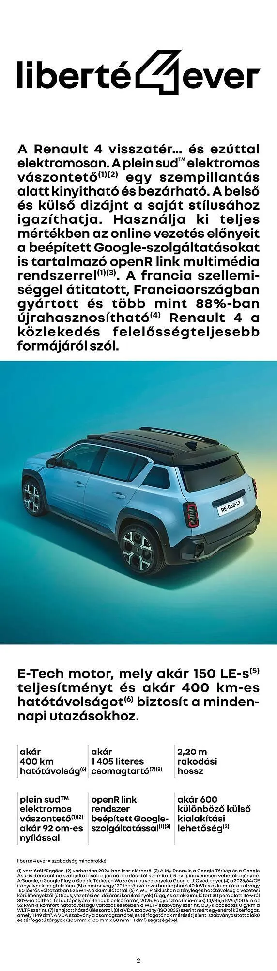 Katalógus Renault akciós újság július 23.-tól július 23.-ig 2026. - Oldal 2