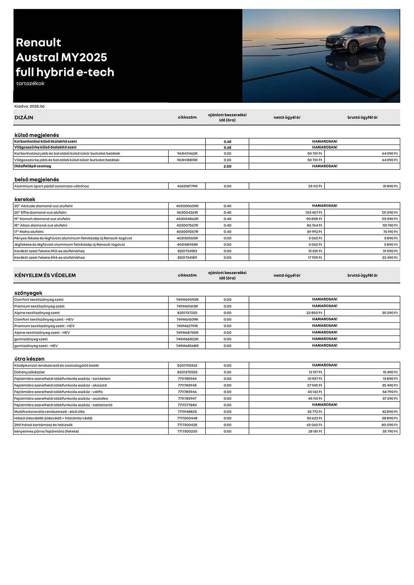 Katalógus Renault akciós újság június 20.-tól július 31.-ig 2025. - Oldal 1