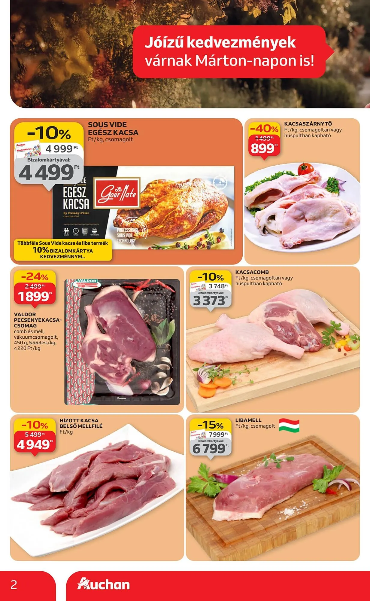 Katalógus Auchan akciós újság november 6.-tól november 12.-ig 2025. - Oldal 2
