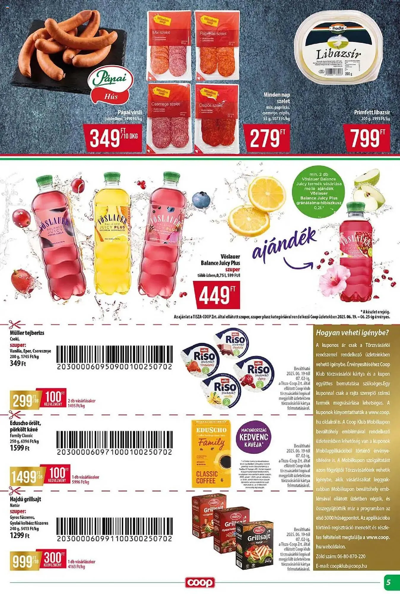Katalógus Coop akciós újság június 19.-tól június 25.-ig 2025. - Oldal 5
