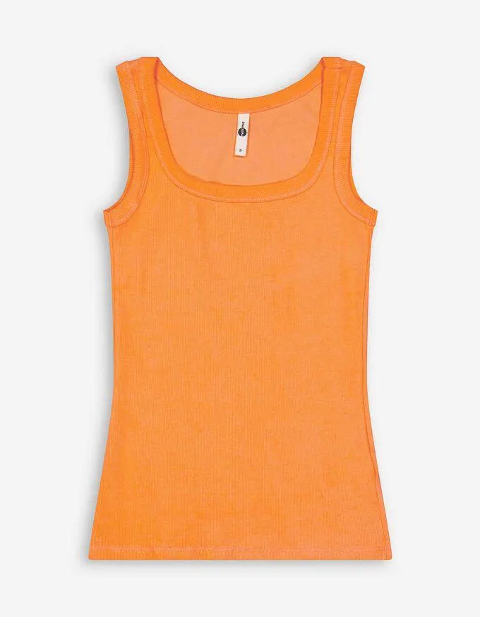 Ujjatlan felső - Bordázott