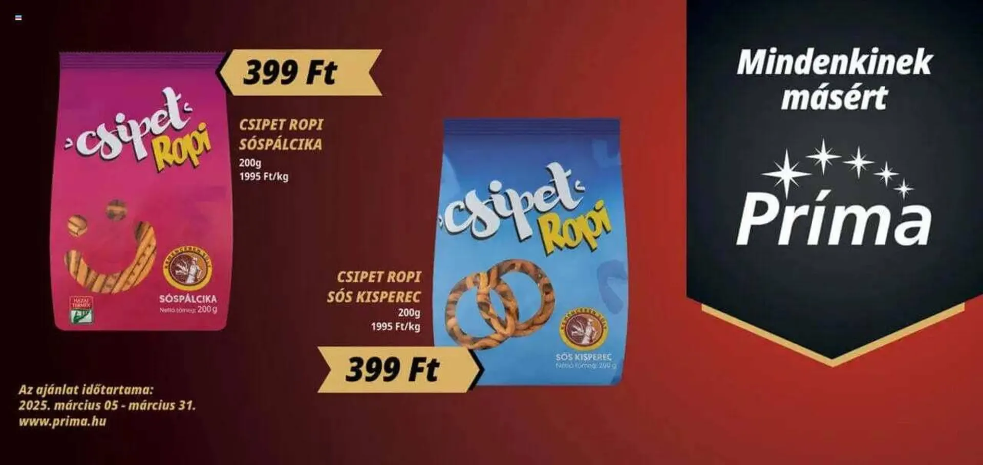 Katalógus Príma akciós újság március 5.-tól március 31.-ig 2025. - Oldal 1