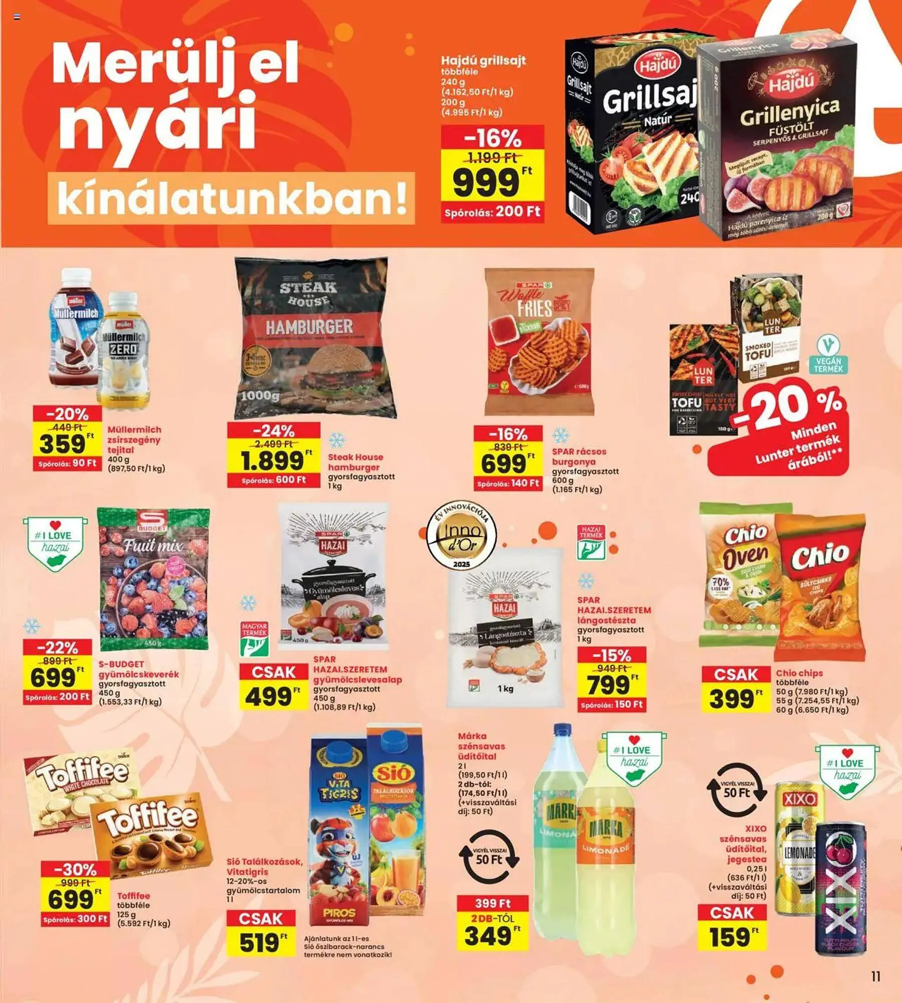 Katalógus Interspar akciós újság július 3.-tól július 9.-ig 2025. - Oldal 11