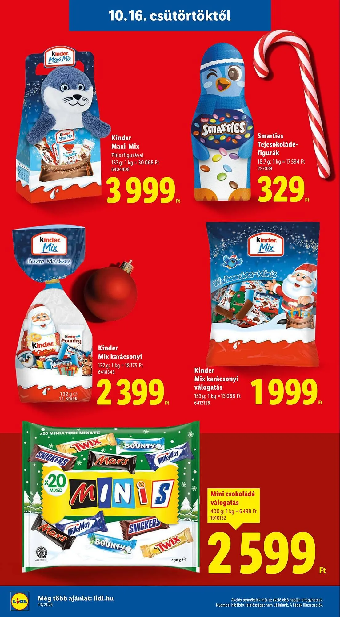 Katalógus Lidl akciós újság október 16.-tól december 24.-ig 2025. - Oldal 16