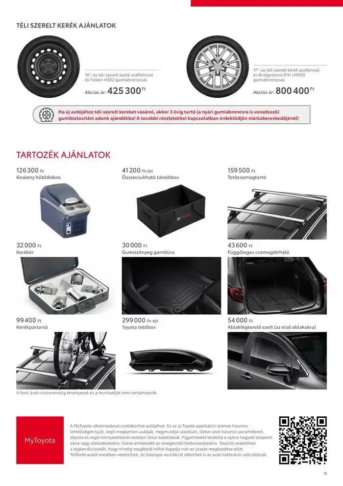 Katalógus Toyota Corolla TS MY24 november 20.-tól november 20.-ig 2025. - Oldal 9