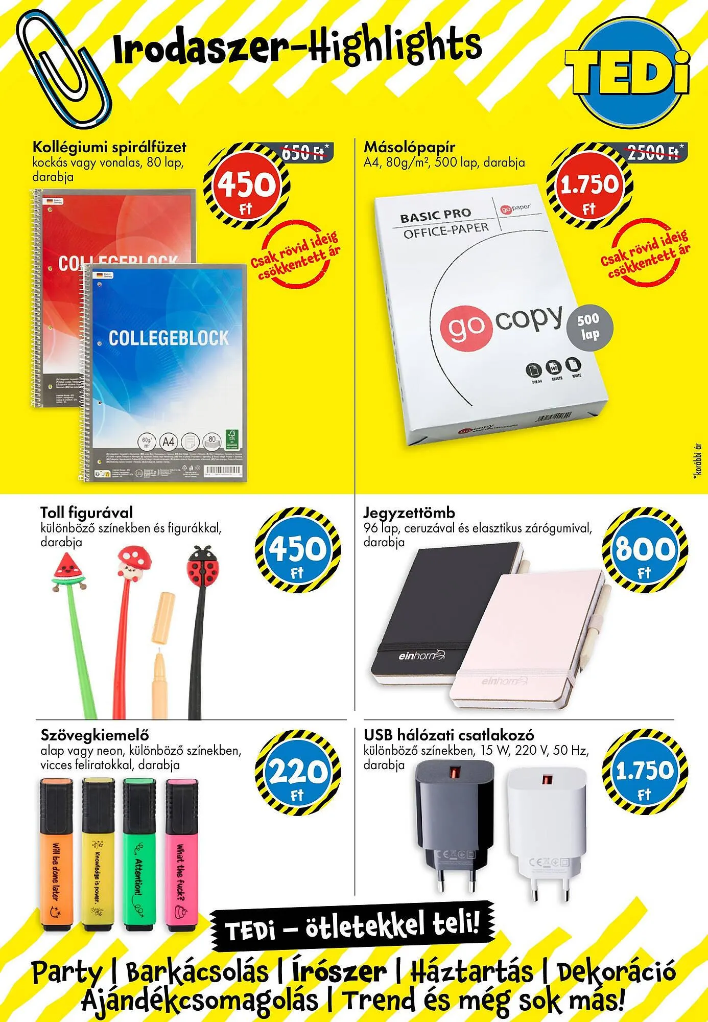 Katalógus Tedi akciós újság augusztus 1.-tól augusztus 8.-ig 2025. - Oldal 2