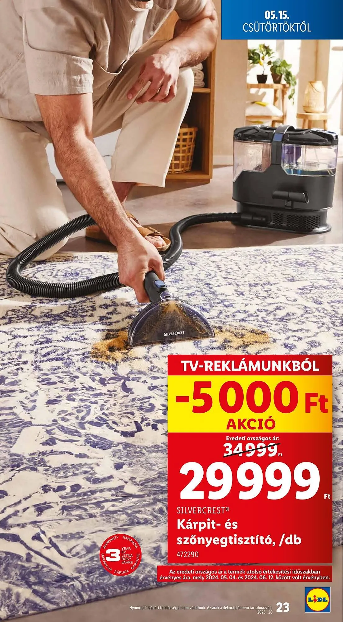 Katalógus Lidl akciós újság május 15.-tól május 21.-ig 2025. - Oldal 23