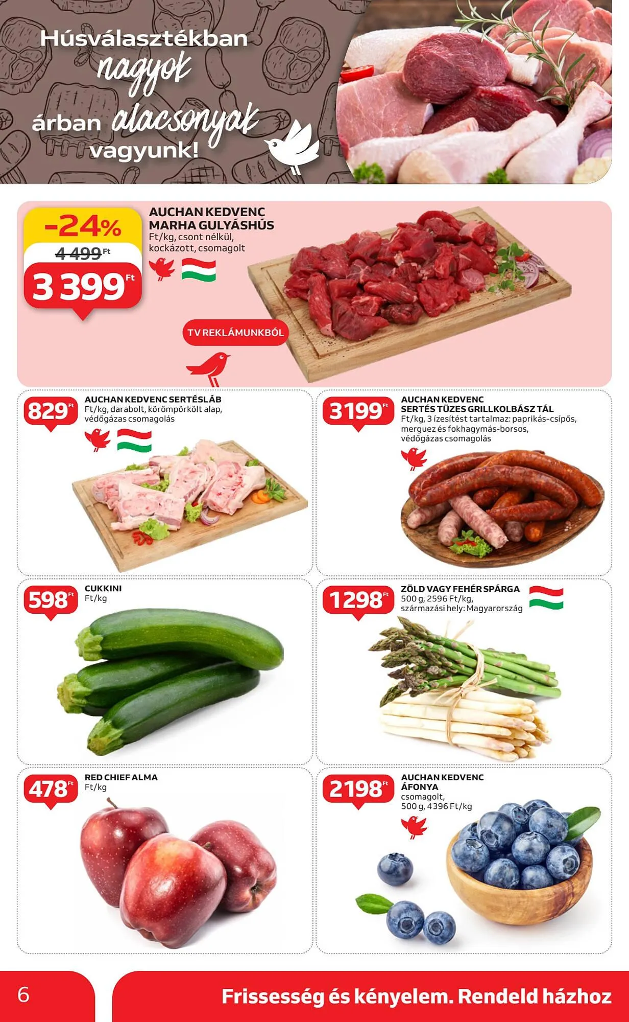 Katalógus Auchan akciós újság április 24.-tól április 30.-ig 2025. - Oldal 6