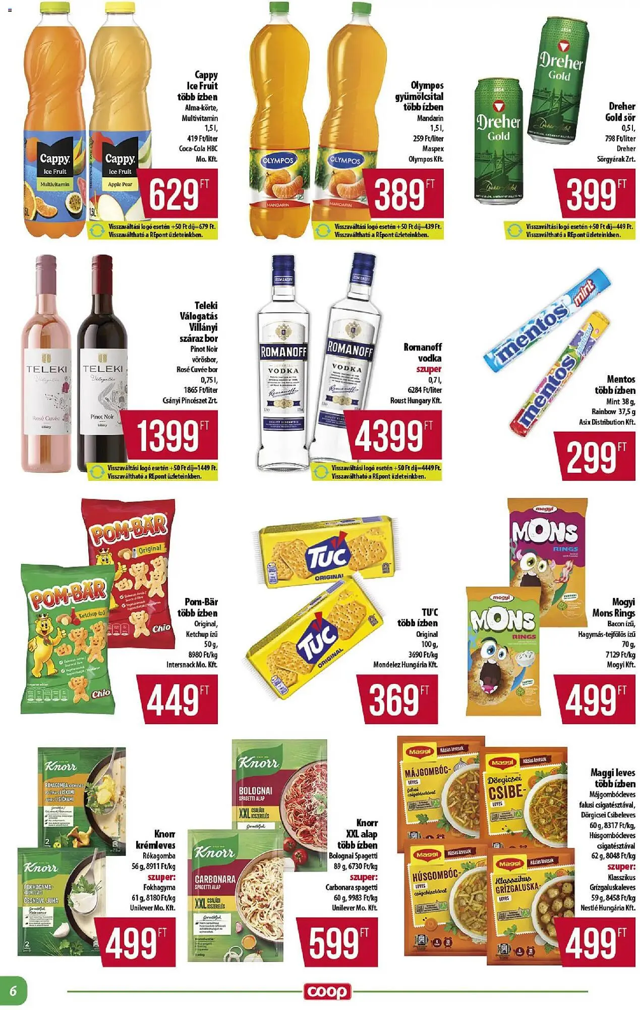 Katalógus Coop akciós újság február 19.-tól február 25.-ig 2026. - Oldal 6