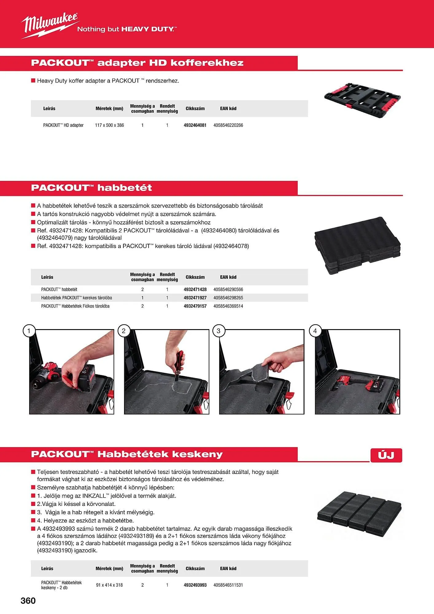 Katalógus Milwaukeetool akciós újság augusztus 14.-tól december 31.-ig 2024. - Oldal 360