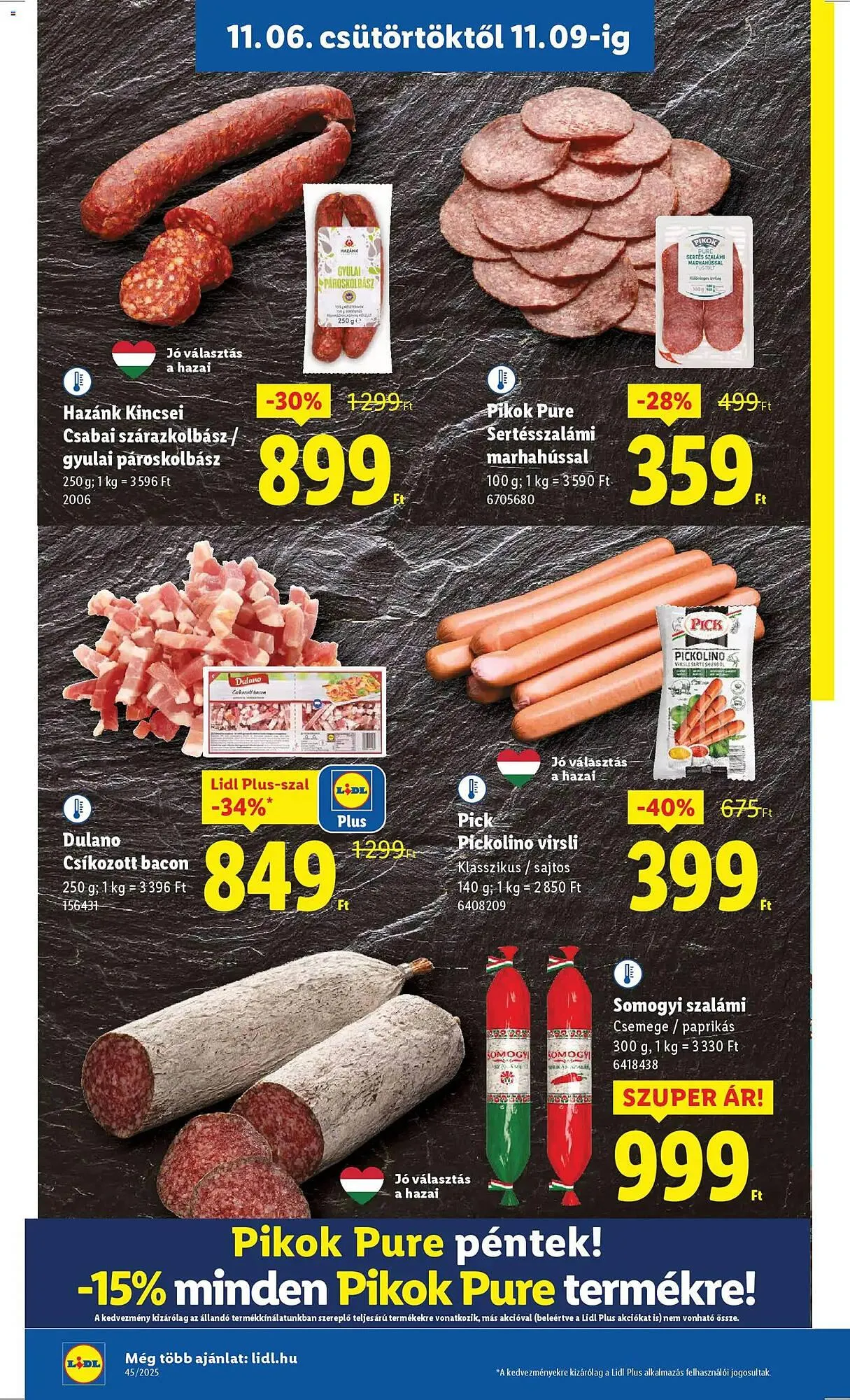 Katalógus Lidl akciós újság november 6.-tól november 12.-ig 2025. - Oldal 8